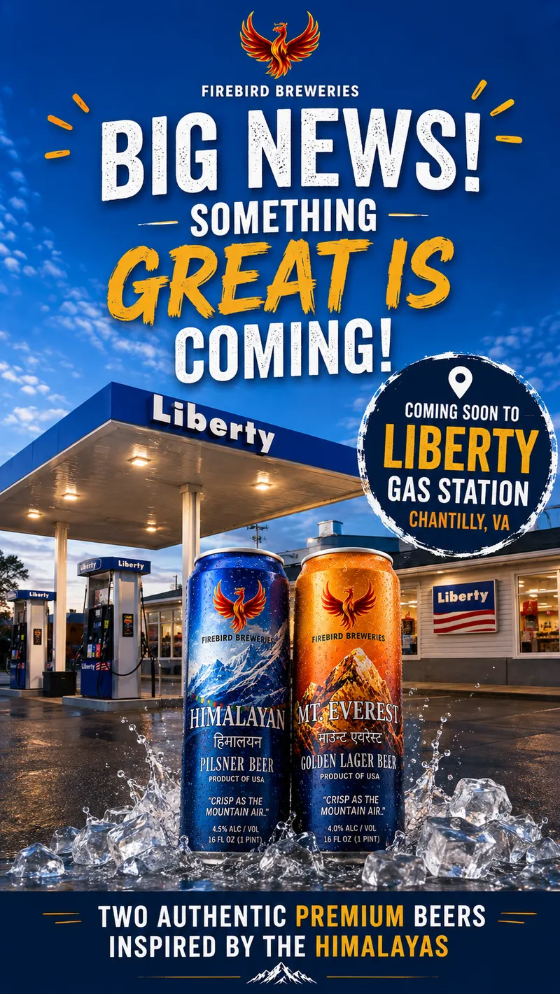Big news: Firebird coming soon to Liberty gas station